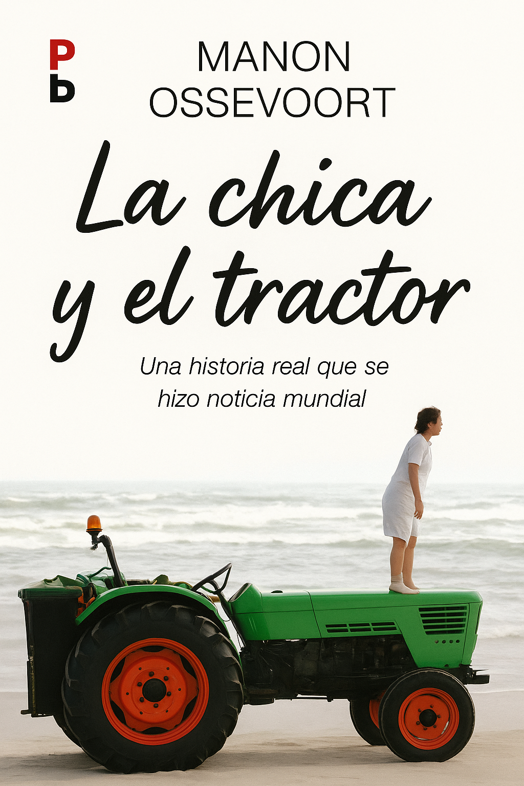 La niña y el tractor